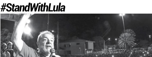 StandWithLula EstamosComLula