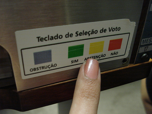 votação na câmara